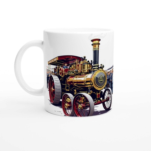 Steam traction engine - steam, rally