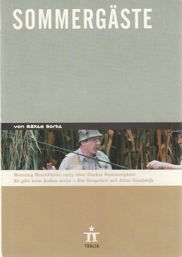 Programme booklet maxim gorki - programme,