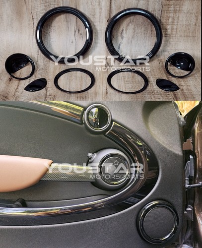 Set gloss black - of, interior