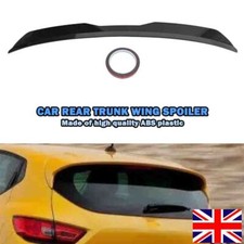 99cm For  Renault Clio Hatch Rear Boot Trunk Lip Spoiler Wing Gloss Black UK