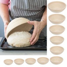 Bread Dough Banneton Proofing Proving Baskets Fermentation Rattan Mold Basket UK