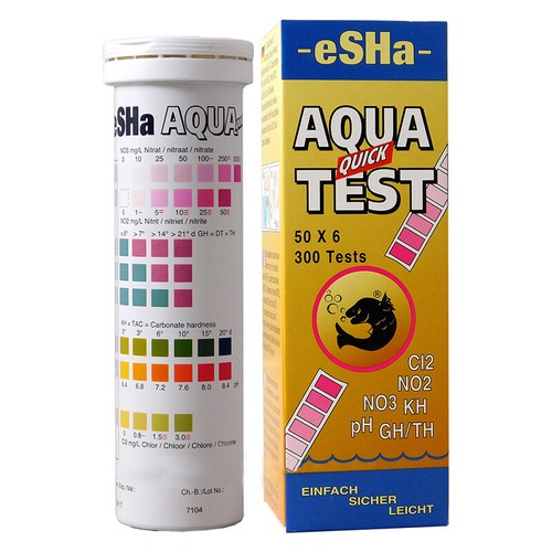 Esha aqua quick - test, strips