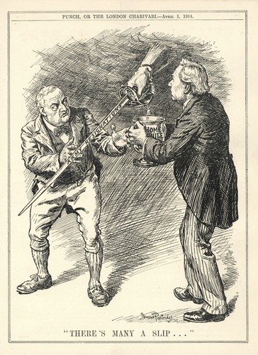 Rare 1914 british cartoon - rare,