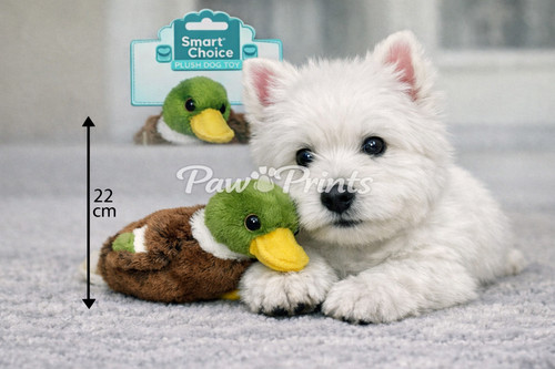 Mini 22cm duck dog - duck, puppy