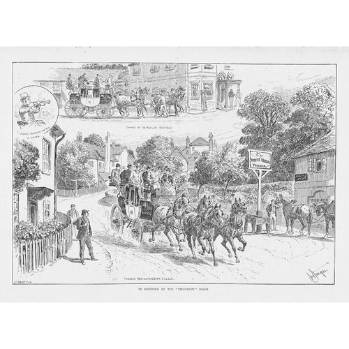 Hertfordshire telegraph coach - hertfordshire,