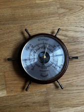 Daymaster - Ships  Wheel Barometer - Retro Vintage Antique Nautical 