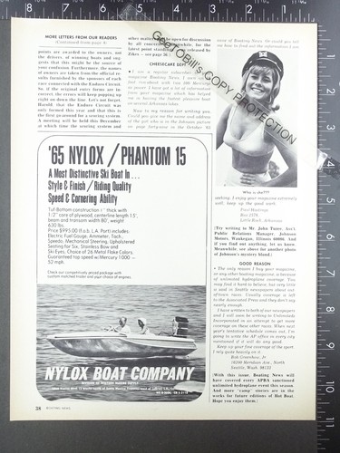 1965 advertising for nylox - advertising,