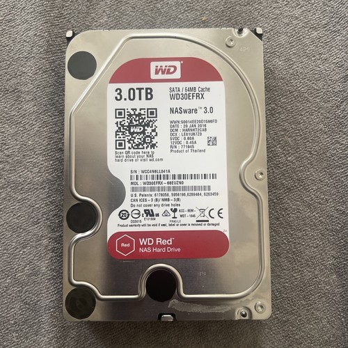 Western digital red - red, wd30efrx