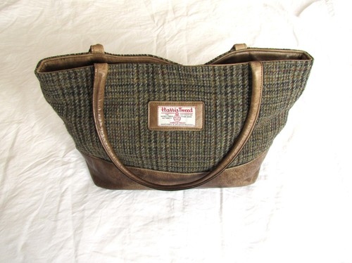 Vintage harris tweed - tweed, bag