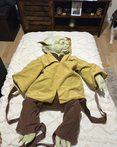 Star wars yoda plush backpack - wars,
