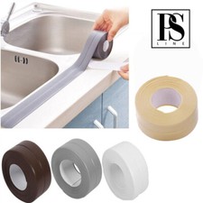 Bath Kitchen Caulk Tape Sealant Strip PVC Self Adhesive Toilet Wall Sealing Tape