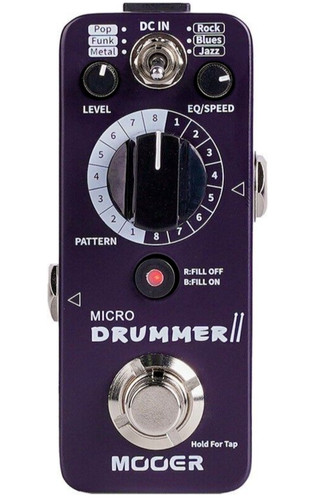 Mooer compact micro drummer - mooer, 'micro