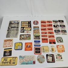 Vintage Beer Coasters Mats Lot