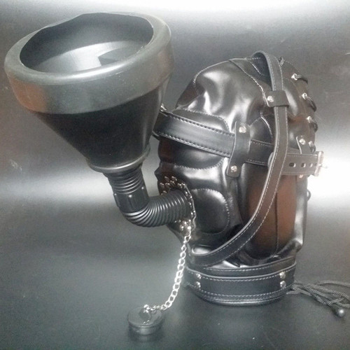 Bondage irrigation head hood - head,