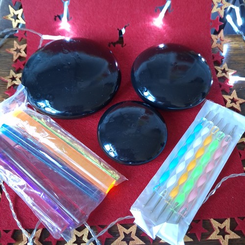 Art stones kit great gift - art,