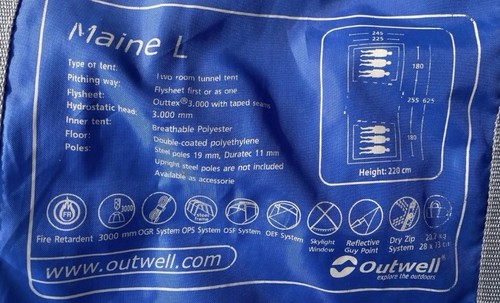 Outwell maine man tent - maine, 6