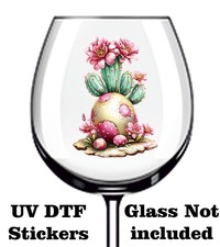 Easter Cactus Plant UV DTF