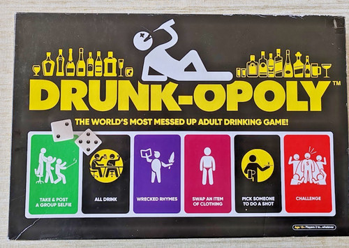 Drunk opoly adult drinking - drunk-opoly,