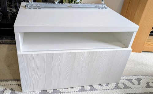 Ikea besta white drawer wall - drawer,