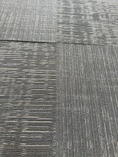 20 x Light Grey Stripe Carpet
