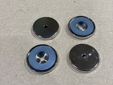 Whelen Lightbar Magnet 2” for mini light bar set of 4 Chrome New