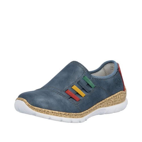 Rieker n4264 ladies blue - rieker, n4264-14