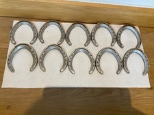 10 horse shoes aluminium size 3