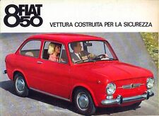 Steyr Fiat 850 Saloon / Berlina German market sales brochure c.1965/66