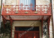 Photo 6x4 An Intricate Wrought Iron Balcony Elgin A close view of the bal c2011