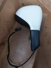 Peugeot 207 GTi DRIVERS Side Electric Folding Wing Mirror White EWP RIGHT Hand