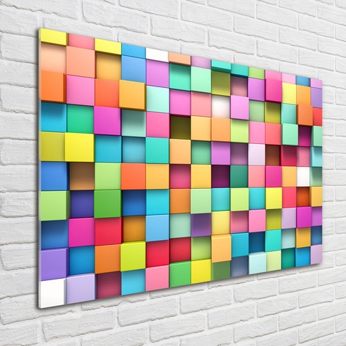 Glass picture wall art - , print