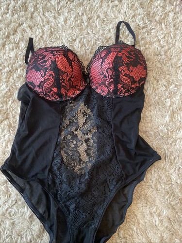 Ann summers lace bodysuit size - ann,