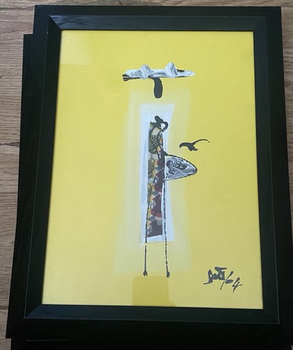 Original african mixed media - african,