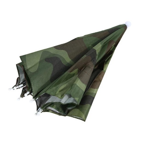Fishing umbrella hat hands sun - hat,