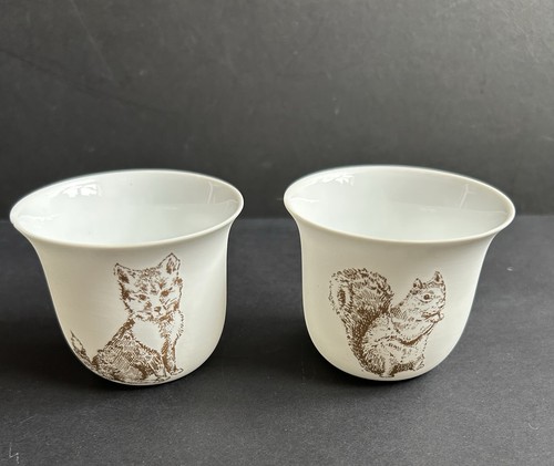 Two partylite ceramic - two, woodland