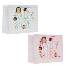 New Baby Gift Bag with Tag