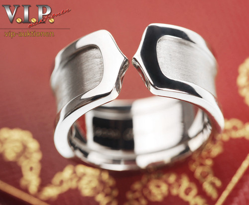 Cartier ring double logo - cartier,