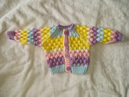 Hand knit baby - knit, cardigans