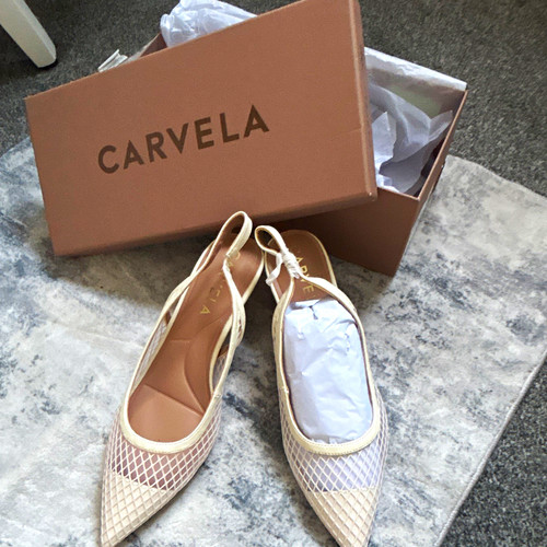 Carvela muse bone fabric - muse, 60