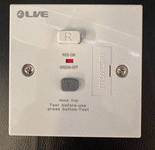 RCD FUSED SPUR 13AMP 30MA TRIP