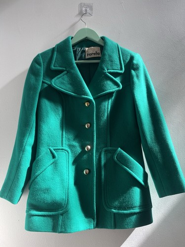 Vintage pure wool - vintage, green