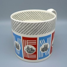 WEDGWOOD LONDON LANDMARKS MUG SOUVENIR TANKARD RICHARD & ELIZABETH GUYATT 1960’S