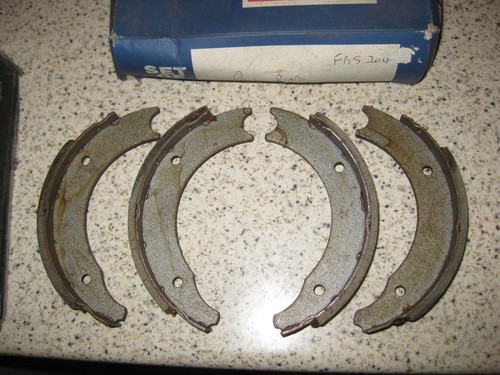 New 160mm rear - brake, shoes
