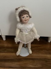 Ashton Drake Galleries My Little Ballerina Porcelain Doll With Stand 1995