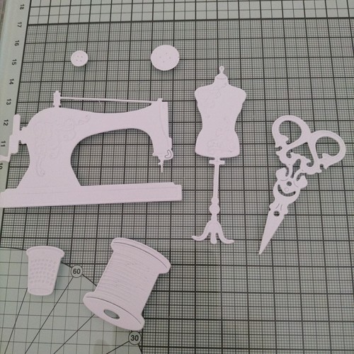 Die cut cuts dressmaking - die,