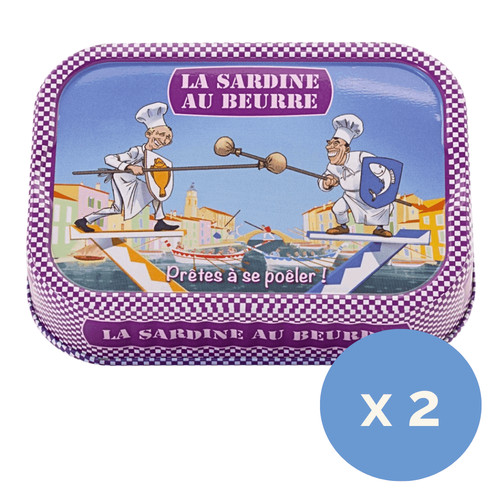 Sardines with butter and - sardines,