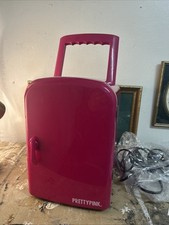 Pretty Pink 4L Mini Fridge – Thermoelectric Cooler & Warmer 