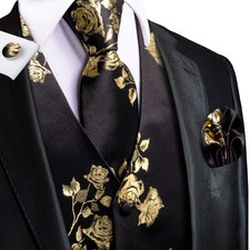 Plus Size S-5XL Mens Waistcoat