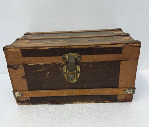 Vintage steamer trunk - vintage,
