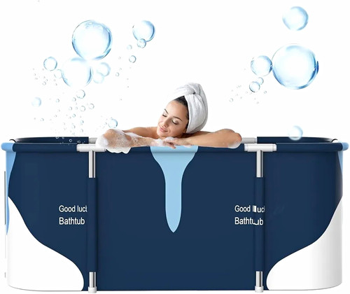 Foldable freestanding bath tub - freestanding,